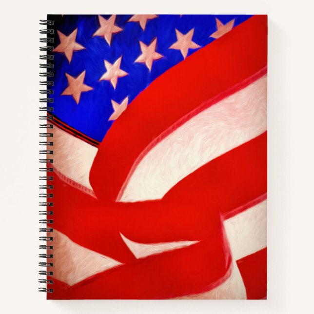 Carnet Drapeau américain (Devant)