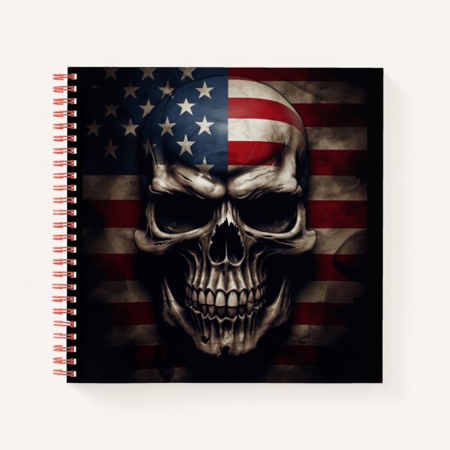 Carnet Drapeau américain (Devant)