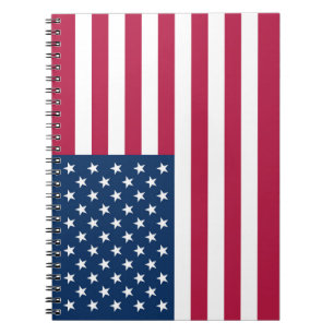 Carnet Drapeau américain