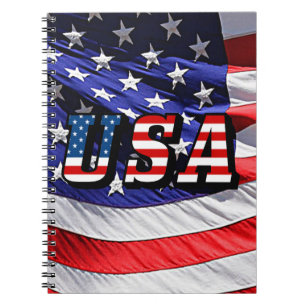 Carnet Drapeau américain