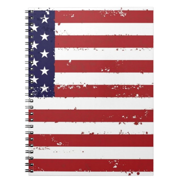 Carnet Drapeau américain, États-Unis (Devant)