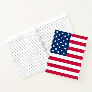 Carnet Drapeau américain - États-Unis d'Amérique - Pat
