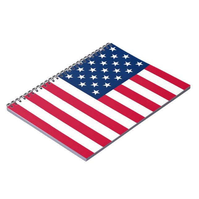 Carnet Drapeau américain - États-Unis d'Amérique - Patrio (Côté gauche)
