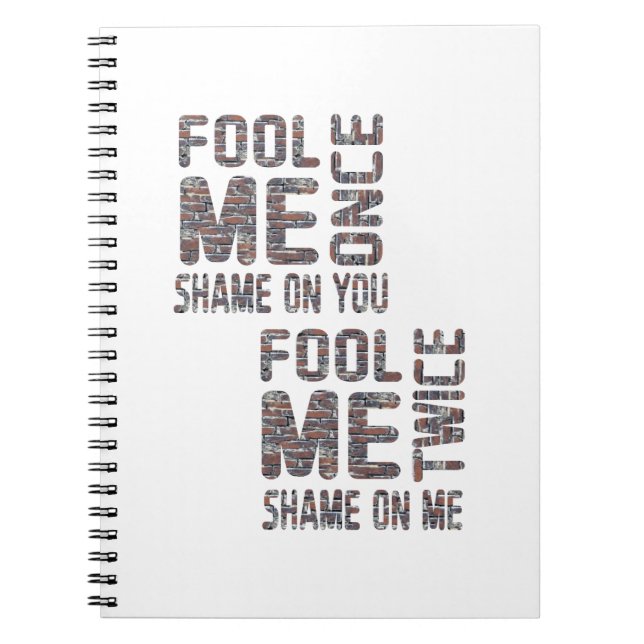 Carnet Drapeau américain noir et blanc rétro vintage (Devant)