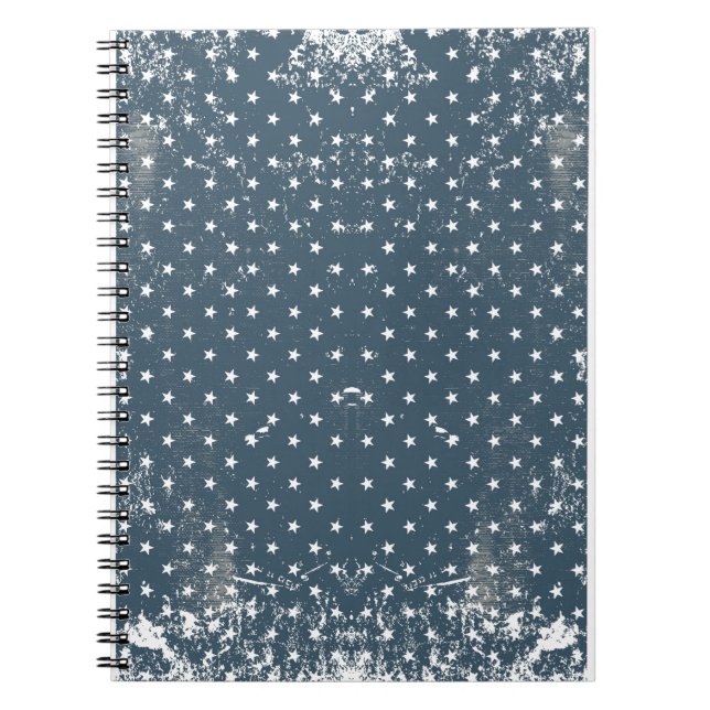 Carnet drapeau américain vertical (Devant)