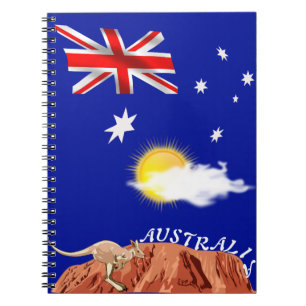 Carnet Drapeau australien