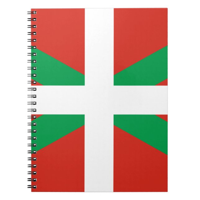 CARNET DRAPEAU BASQUE VASCA D'IKURRIÑA DRAPEAU EUSKADI (Devant)