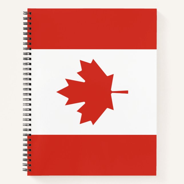 Carnet Drapeau canadien (Feuille d'érable) (Canada) (Devant)