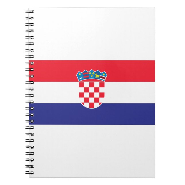 Carnet Drapeau Croatie (Devant)