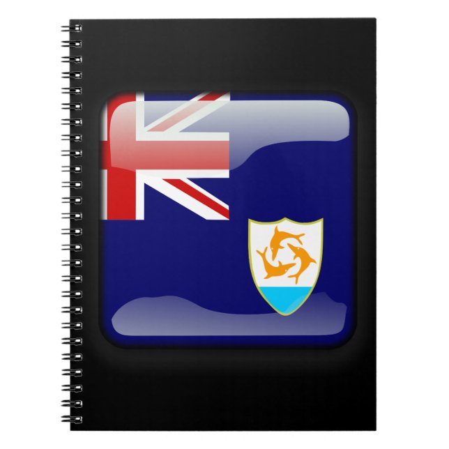 Carnet Drapeau d'Anguilla (Devant)