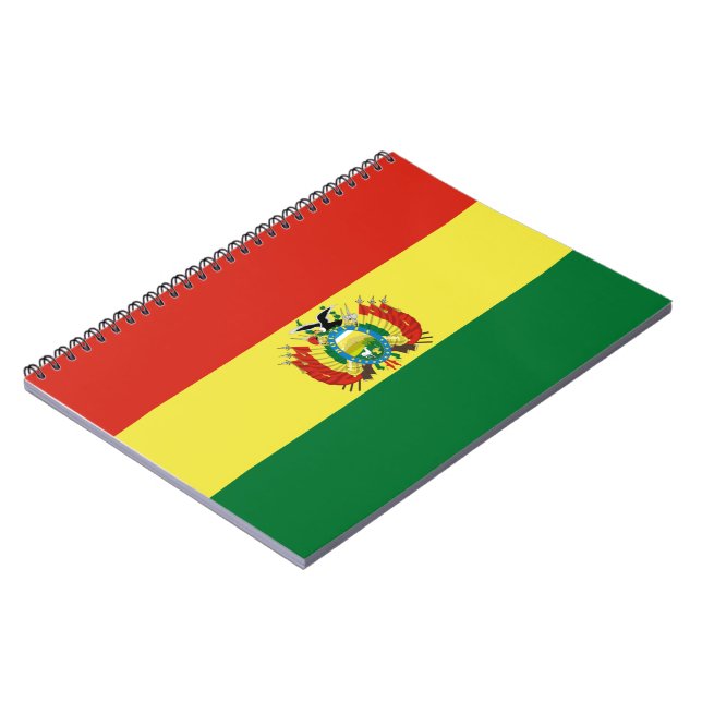 Carnet Drapeau de Bolivie (Côté gauche)