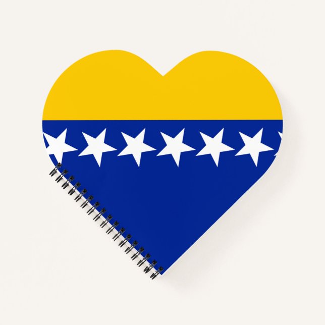 Carnet Drapeau de Bosnie-Herzégovine (Devant)