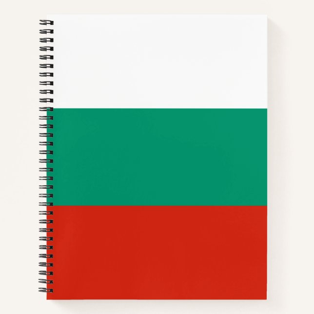 Carnet Drapeau de Bulgarie (Devant)