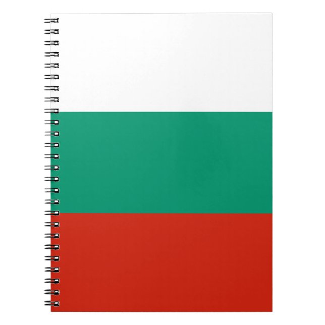 Carnet Drapeau de Bulgarie (Devant)