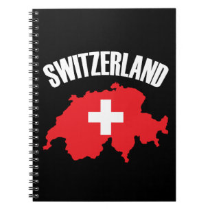 Carnet Drapeau de carte Suisse