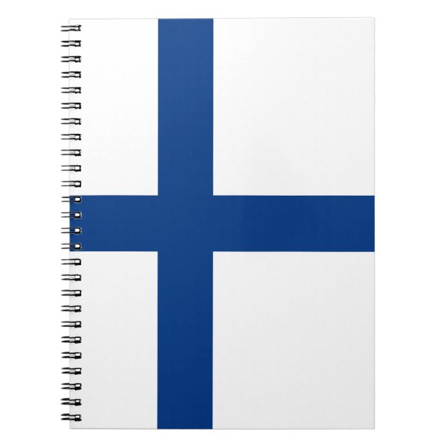 Carnet Drapeau de Finlande (Devant)