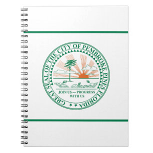 Carnet Drapeau de Fort Pembroke Pines, Floride