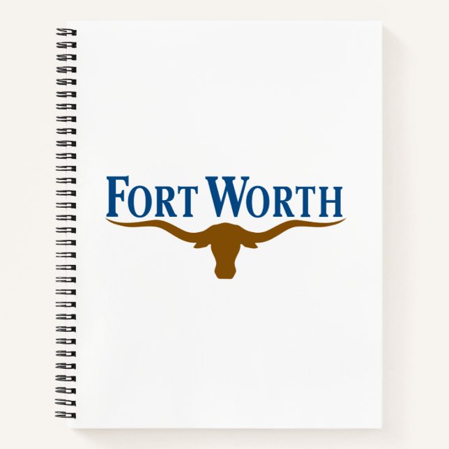 Carnet Drapeau de Fort Worth (Texas) (Devant)