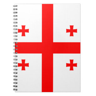 Carnet Drapeau de Géorgie