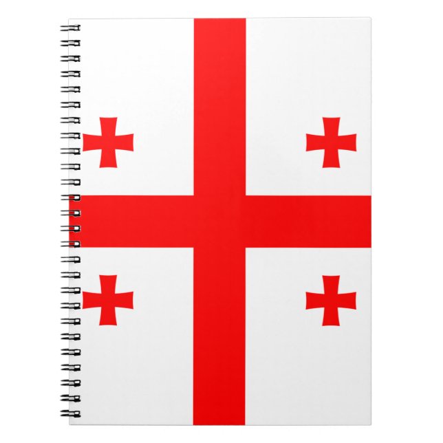 Carnet Drapeau de Géorgie (Devant)