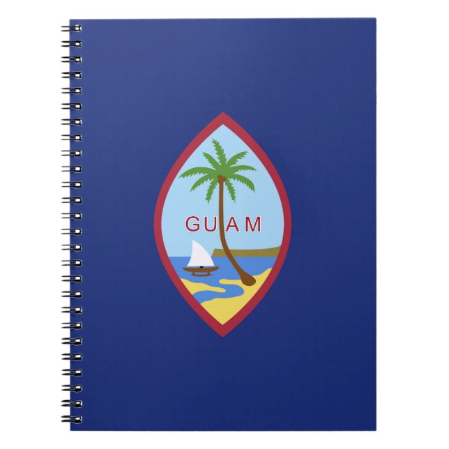 Carnet Drapeau de Guam (Devant)