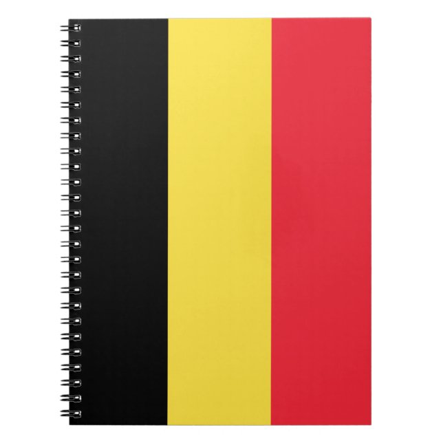Carnet Drapeau de la Belgique (Devant)