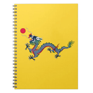 Carnet Drapeau de la Chine de la dynastie Qing
