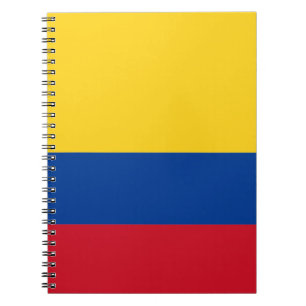 Carnet Drapeau de la Colombie
