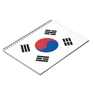 Carnet Drapeau de la Corée du Sud (ROK)
