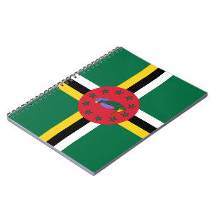 Carnet Drapeau de la Dominique