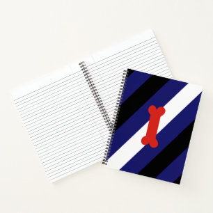 Carnet Drapeau de la fierté de jeu de chiot