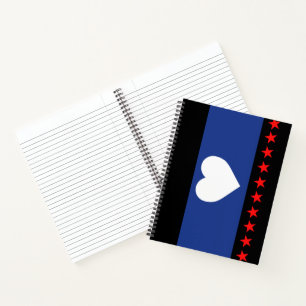Carnet Drapeau de la fierté du pied