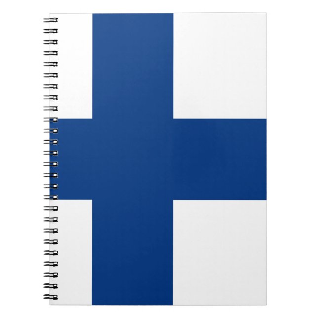 Carnet Drapeau de la Finlande (Devant)