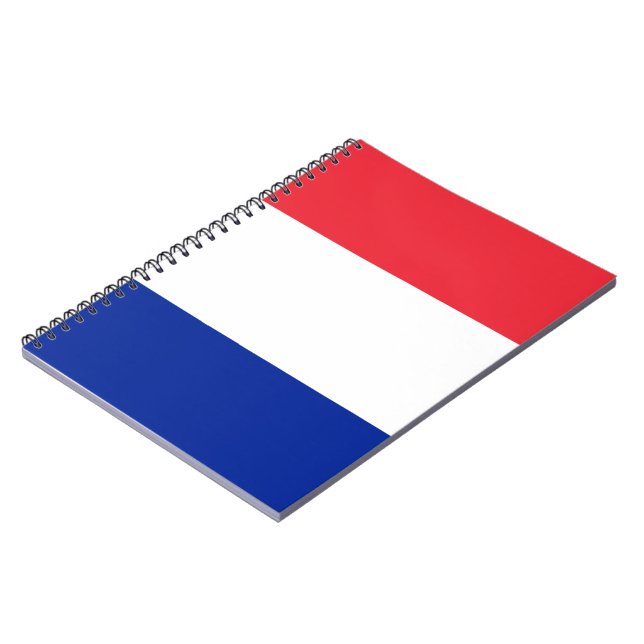 Carnet Drapeau de la France (Côté gauche)