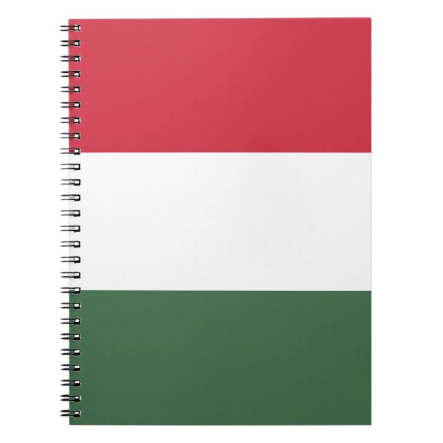 Carnet Drapeau de la Hongrie (Devant)