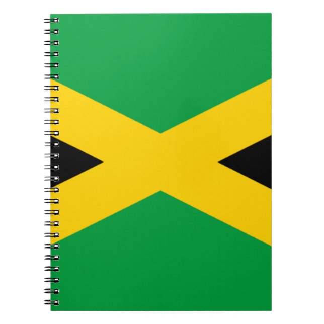 Carnet Drapeau de la Jamaïque (Devant)