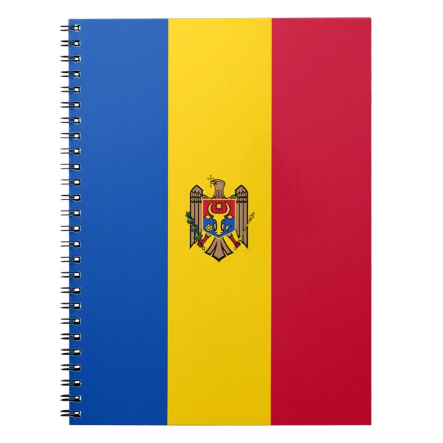 Carnet Drapeau de la Moldavie (Devant)