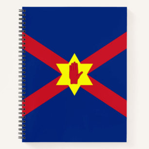 Carnet Drapeau de la nation Ulster (Irlande du Nord)