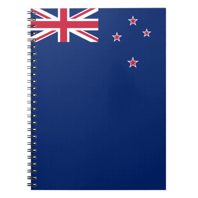 Carnet Drapeau de la Nouvelle-Zélande (NZ) (Devant)