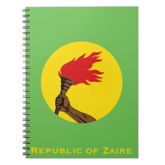 Carnet Drapeau de la République du Zaïre