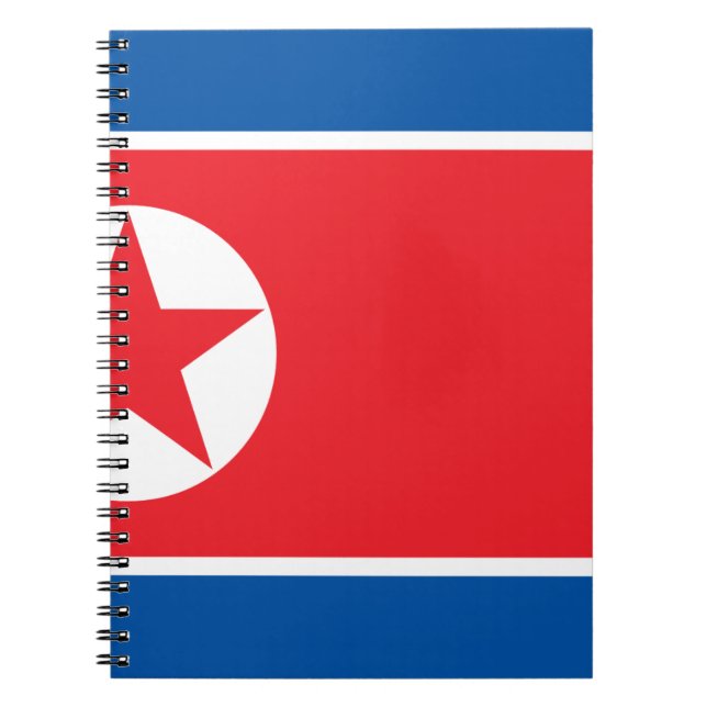 Carnet Drapeau de la république populaire démocratique de (Devant)