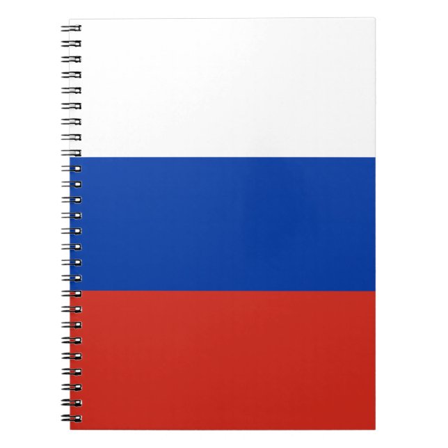 Carnet Drapeau de la Russie (Devant)