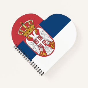 Carnet Drapeau de la Serbie