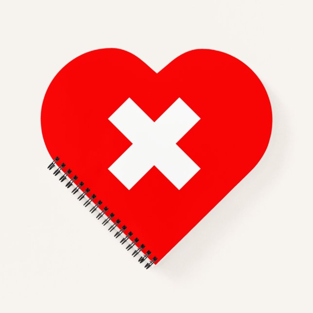 Carnet Drapeau de la Suisse (Devant)