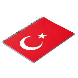 Carnet Drapeau de la Turquie