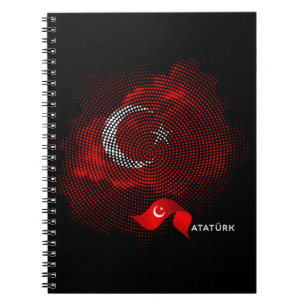 Carnet Drapeau de la Turquie