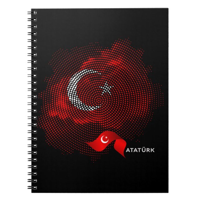 Carnet Drapeau de la Turquie (Devant)