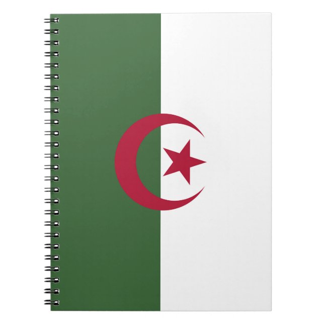 Carnet Drapeau de l'Algérie (Devant)
