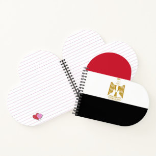Carnet Drapeau de l'Égypte