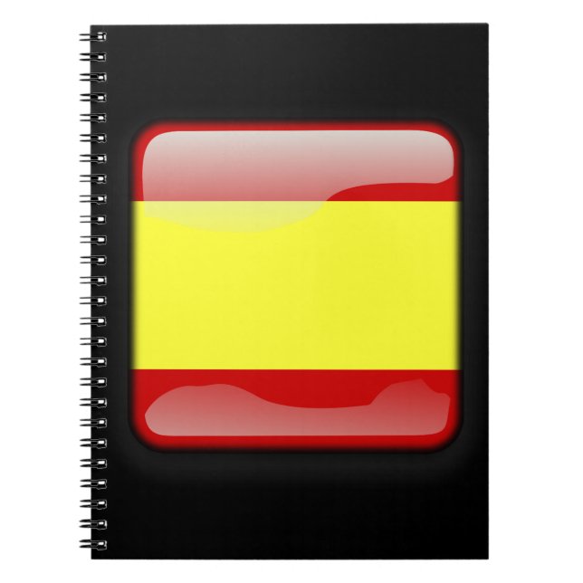 Carnet Drapeau de l'Espagne (Devant)